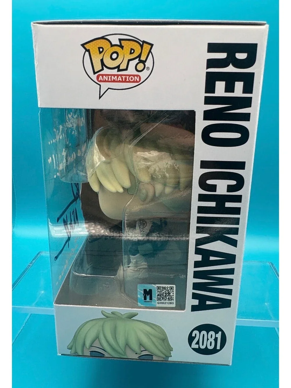 Adam McArthur signed Reno Ichikawa Kaiju No. 8 Funko pop 2081 with MAS COA